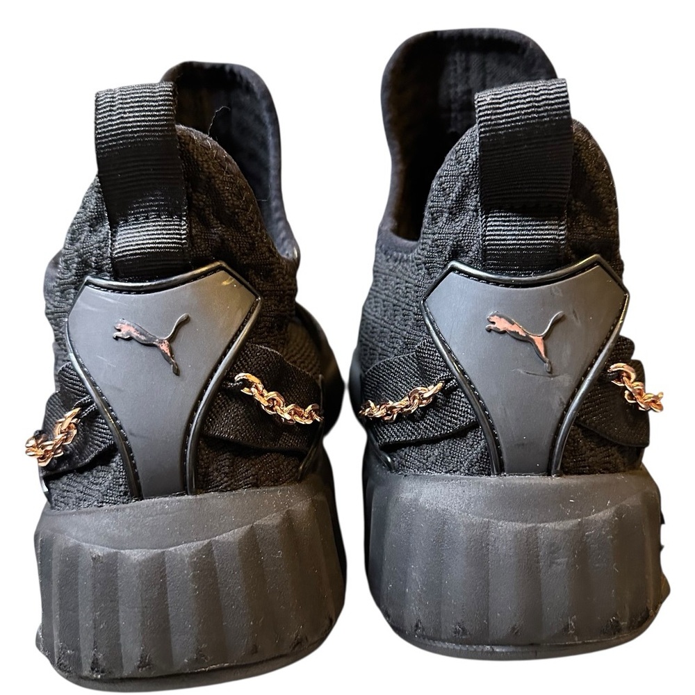 PUMA Defy Mid x Selena Gomez Training Shoes / Sneakers Black and Rose Gold Sz: 8 - Picture 7 of 12